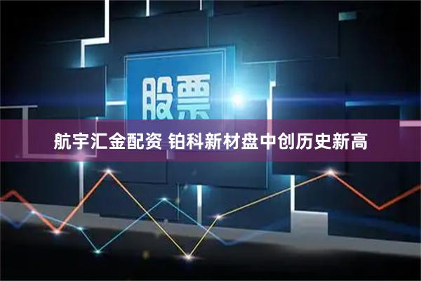 航宇汇金配资 铂科新材盘中创历史新高