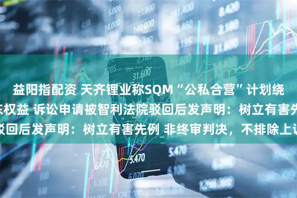 益阳指配资 天齐锂业称SQM“公私合营”计划绕开股东会侵害子公司股东权益 诉讼申请被智利法院驳回后发声明：树立有害先例 非终审判决，不排除上诉